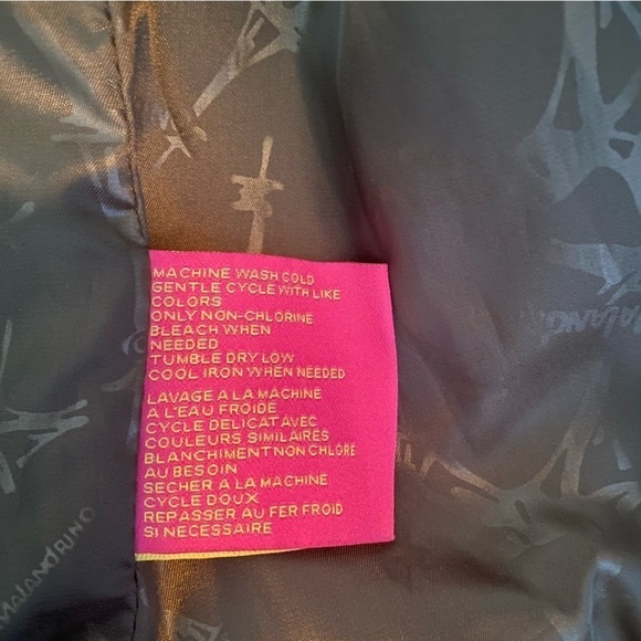 Catherine Malandrino Women’s Faux Leather Brown Jacket Sz Large - Picture 13 of 15